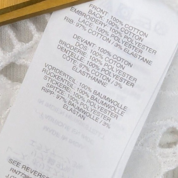 J. Crew Eyelet Back Sweatshirt Soft Peach Cotton Raglan Sleeve - Size Large - Picture 13 of 13